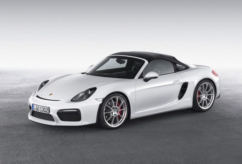 2016 Porsche Boxster Spyder: 375-Horsepower, Top-Down Fun