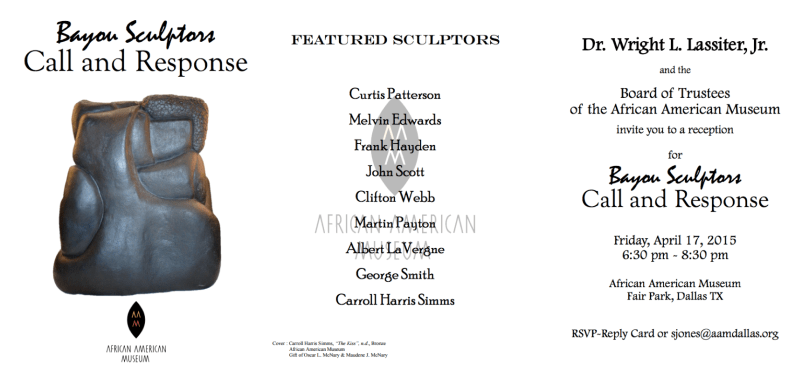 You're Invited: Bayou Sculptors Welcome Reception